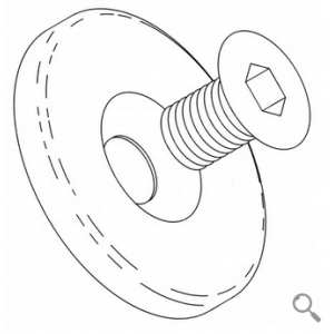 Knife Washer and Screw Assy - 3375-0107